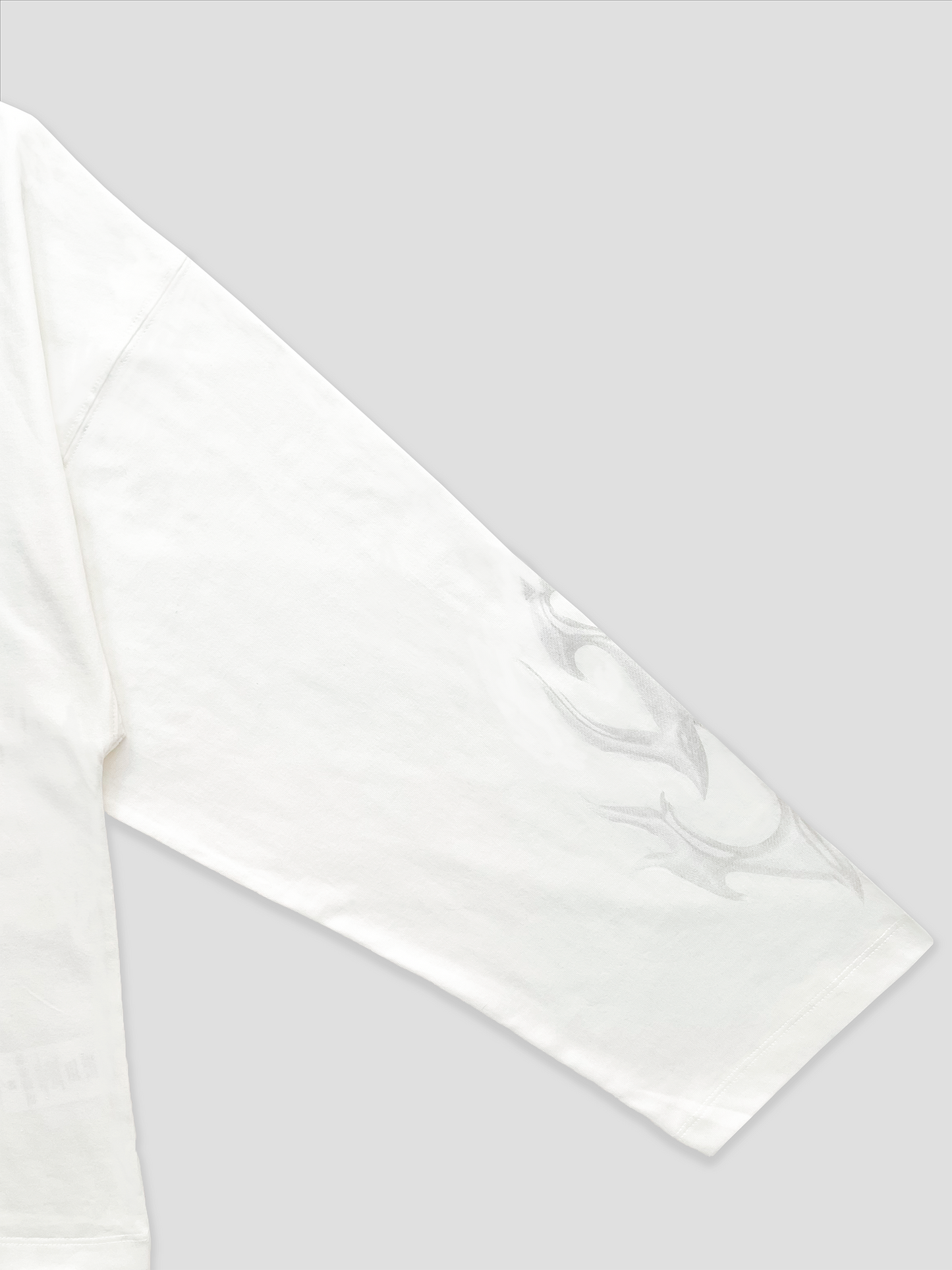 PEARL WHITE LONG SLEEVE T-SHIRT